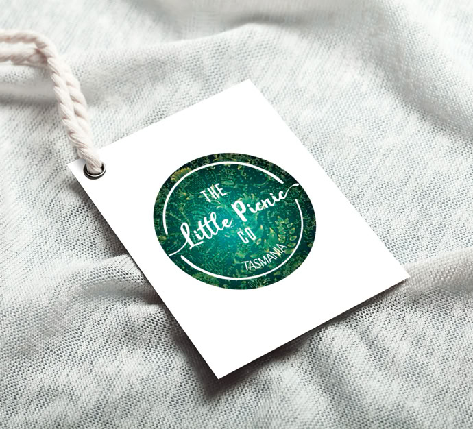 Eclectic picnic lovers logo design and label, plus website