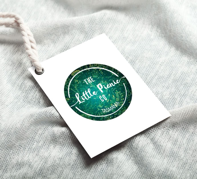 Eclectic picnic lovers logo design and label, plus website